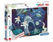 Opakowanie Puzzle 104 Space Oddity Brokat