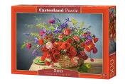 Puzzle 500 Bouquet with Poppies CASTOR. Wydawca: Castorland. Dadada.pl Opakowanie Puzzle 500 Bouquet with Poppies CASTOR