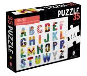 Puzzle - Alfabet. Autor: Joanna Salamon. Dadada.pl Okładka książki Puzzle - Alfabet