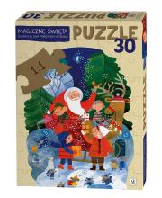 Okładka książki Puzzle - Magiczne święta