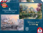 Opakowanie Puzzle PQ 2x1000 Lamplight (wiosna/zima) G3