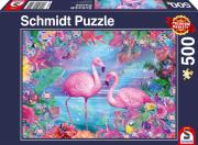 Opakowanie Puzzle PQ 500 Flamingi G3