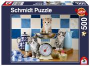 Opakowanie Puzzle PQ 500 Koty w kuchni G3