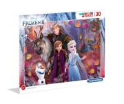 Opakowanie Puzzle ramkowe 30 Super Kolor Frozen 2