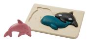 Puzzle zwierzęta morskie. Wydawca: Plan toys. Dadada.pl Opakowanie Puzzle zwierzęta morskie