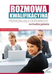 Rozmowa kwalifikacyjna. Autor: Marcin wiśniowski. Dadada.pl Okładka książki Rozmowa kwalifikacyjna