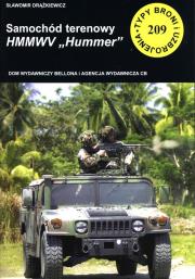 Samochód terenowy HMMWV Hummer. Typy broni z.209. Autor: Drążkiewicz Sławomir. Dadada.pl Okładka książki Samochód terenowy HMMWV Hummer. Typy broni z.209