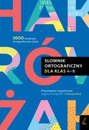 Okładka książki Słownik ortograficzny dla klas 4-8