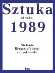 Okładka książki Sztuka po roku 1989
