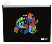 Opakowanie Teczka B4 PP z suwakiem Me&City mix HAPPY COLOR