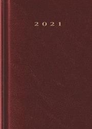 Opakowanie Terminarz 2021 B7 Madrid bordowy