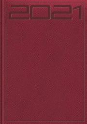 Opakowanie Terminarz 2021 B7 Print Special bordowy