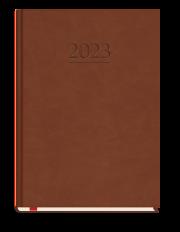 Opakowanie Terminarz 2021 Popularny MiP ciemny brąz