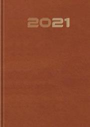Opakowanie Terminarz 2021 Standard B6 brązowy