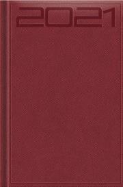 Opakowanie Terminarz 2021 Standard B6 Print Specjal bordowy