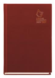 Okładka książki Terminarz Pedagoga 2013/14 bordo