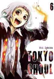 Tokyo Ghoul. Tom 6. Autor: Sui Ishida. Dadada.pl Okładka książki Tokyo Ghoul. Tom 6