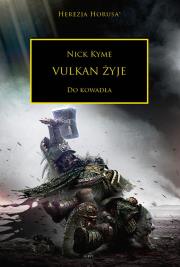 Wulkan żyje. Herezja Horusa. Autor: NICK KYME. Dadada.pl Okładka książki Wulkan żyje. Herezja Horusa