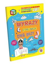Wyrazy, które znaczą dwa razy. Autor: Ewa Gorzkowska-Parnas. Dadada.pl Okładka książki Wyrazy, które znaczą dwa razy