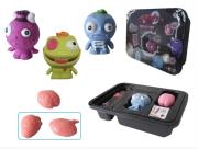 Opakowanie Zombeezz. Figurka 7cm + akcesoria