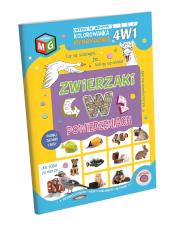 Zwierzaki w powiedzeniach. Autor: Ewa Gorzkowska-Parnas. Dadada.pl Okładka książki Zwierzaki w powiedzeniach