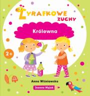 Żyrafkowe zuchy. Królewna. Autor: Joanna Myjak (ilustr.). Dadada.pl Okładka książki Żyrafkowe zuchy. Królewna