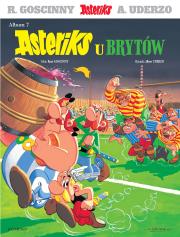 Asteriks u Brytów T.7. Autor: Albert Uderzo, Jarosław Kilian. Dadada.pl Okładka książki Asteriks u Brytów T.7