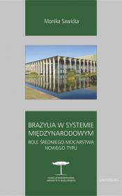 Okładka książki Brazylia w systemie międzynarodowym.