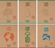 Opakowanie Brulion A5 96k Herlitz eco line pakiet 5 sztuk