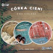 CD MP3 Pakiet Córka cieni. Autor: Cielesz Ewa. Dadada.pl Okładka książki CD MP3 Pakiet Córka cieni