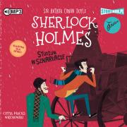 CD MP3 Studium w szkarłacie. Sherlock Holmes. Tom 1. Autor: Sir Arthur Conan Doyle. Dadada.pl Okładka książki CD MP3 Studium w szkarłacie. Sherlock Holmes. Tom 1