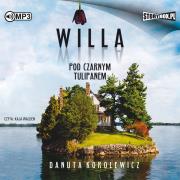 CDMP3 Willa Pod Czarnym Tulipanem. Autor: Danuta Korolewicz. Dadada.pl Okładka książki CDMP3 Willa Pod Czarnym Tulipanem