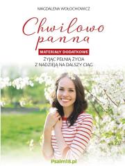 Chwilowo Panna. Autor: Magdalena Wołochowicz. Dadada.pl Okładka książki Chwilowo Panna
