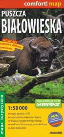 Comfort! map Puszcza Białowieska 1:50 000 w.2020. Autor:   Praca zbiorowa. Dadada.pl Okładka książki Comfort! map Puszcza Białowieska 1:50 000 w.2020