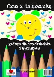 Czas z książeczką. Zadania dla przedszkolaka... Autor: Wileńska Agnieszka. Dadada.pl Okładka książki Czas z książeczką. Zadania dla przedszkolaka..