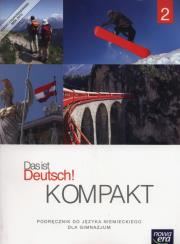 Okładka książki Das ist Deutsch! Kompakt 2 KB + 2CD NE