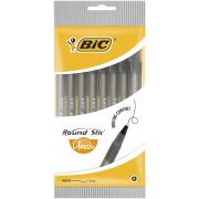 Długopis BIC Round Stic Classic czarny Pouch 8szt. Wydawca: Bic. Dadada.pl Opakowanie Długopis BIC Round Stic Classic czarny Pouch 8szt