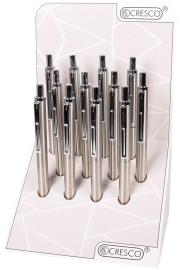 Długopis Reporter stal nierdzewna (12szt). Wydawca: CRESCO. Dadada.pl Opakowanie Długopis Reporter stal nierdzewna (12szt)