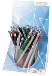 Długopis Slim Semi Gel 1,0mm (36szt). Wydawca: CRESCO. Dadada.pl Opakowanie Długopis Slim Semi Gel 1,0mm (36szt)