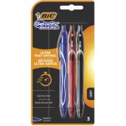 Długopis żelowy BIC Gel-ocity Quick Dry mix AST blister 3 kolory. Wydawca: Bic. Dadada.pl Opakowanie Długopis żelowy BIC Gel-ocity Quick Dry mix AST blister 3 kolory