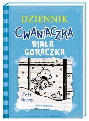 Dziennik cwaniaczka. Biała gorączka w.2. Autor: Jeff Kinney, Joanna Wajs. Dadada.pl Okładka książki Dziennik cwaniaczka. Biała gorączka w.2