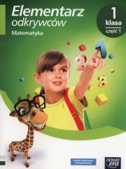 Elementarz odkrywców. Matematyka Podręcznik 1/1 NE. Autor: Bielenica Krystyna, Bura Maria, Kwil Małgorzata. Dadada.pl Okładka książki Elementarz odkrywców. Matematyka Podręcznik 1/1 NE