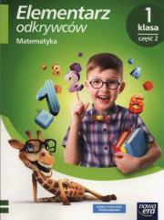 Elementarz odkrywców. Matematyka Podręcznik 1/2 NE. Autor: Bielenica Krystyna, Bura Maria, Kwil Małgorzata. Dadada.pl Okładka książki Elementarz odkrywców. Matematyka Podręcznik 1/2 NE