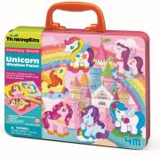 Farby do okien Jednorożce 4M. Wydawca: 4M Industrial Development Inc.. Dadada.pl Opakowanie Farby do okien Jednorożce 4M