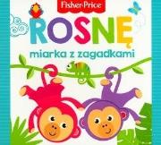 Okładka książki Fisher Price. Rosnę - miarka z zagadkami