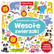 Okładka książki Fisher Price Wyszukiwanki malucha Wesołe zwierzaki
