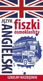 Okładka książki Fiszki ósmoklasisty. Szkolny niezbędnik J, ang. 1