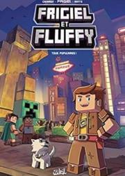 Frigiel i Fluffy T.2. Autor: J-C.Derrien & Frigiel. Dadada.pl Okładka książki Frigiel i Fluffy T.2