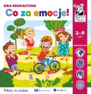 Gra edukacyjna Co za emocje! Kapitan Nauka. Autor: Hubert Bobrowski. Dadada.pl Okładka książki Gra edukacyjna Co za emocje! Kapitan Nauka