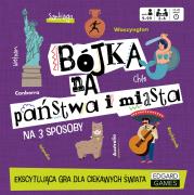 Okładka książki Gra karciana Bójka na państwa i miasta (2-4 graczy) (9-99 lat)